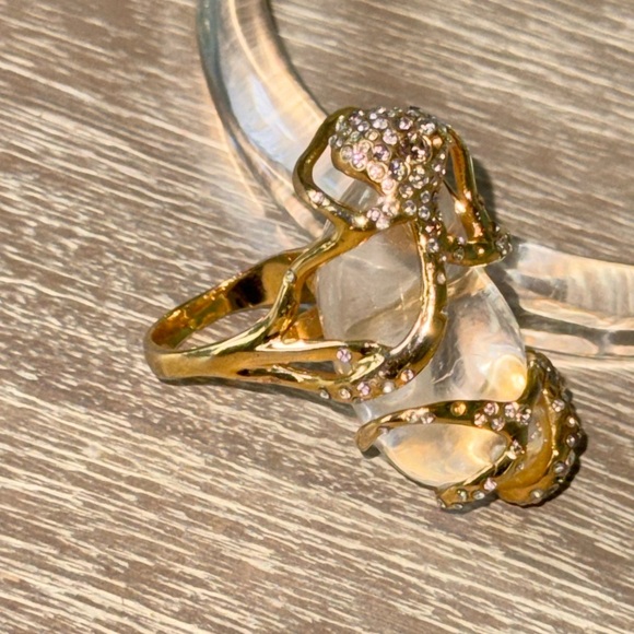 Alexis Bittar Lucite Ring size 8 - Picture 3 of 6